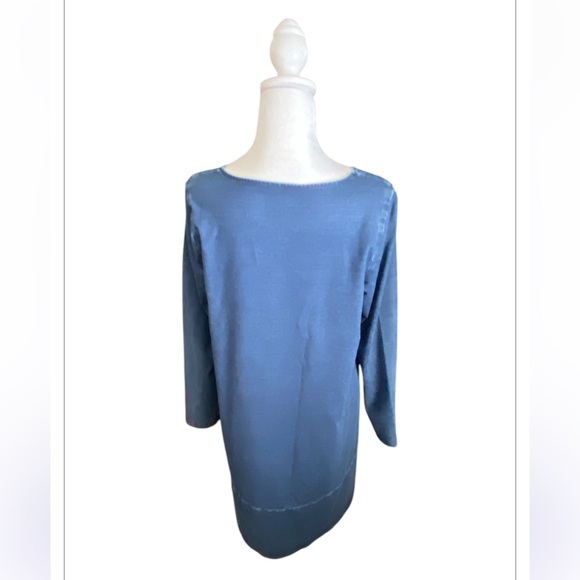 J. Jill Blue Midi Dress - Picture 3 of 4